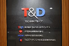 T&D Holdings signboard and logo